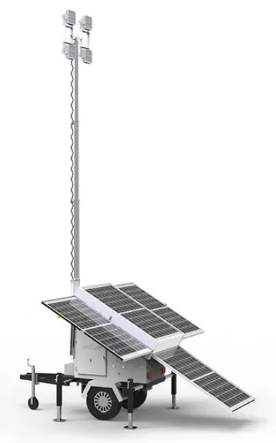 How Does a Solar Powered Light Tower Work?