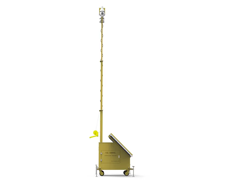 YBT-5000SL Portable Security Camera Trailer