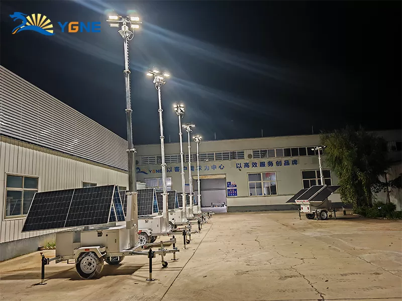 YST-6500LL Solar Powered Lighting Towers