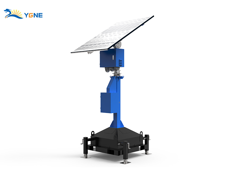 Portable Solar Surveillance Tower