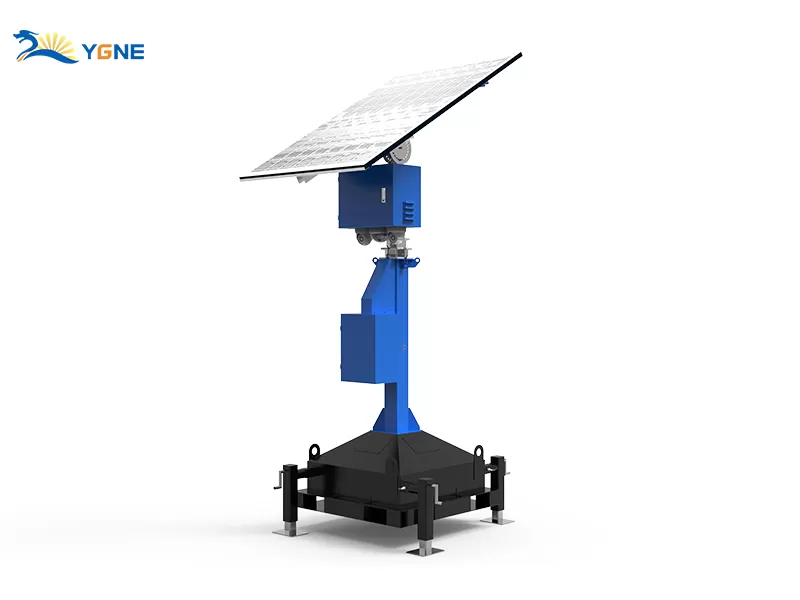 Portable Solar Surveillance Tower