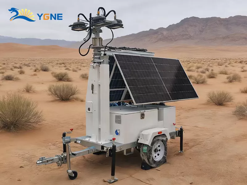 YST-9000LM Mobile Solar Lighting Tower