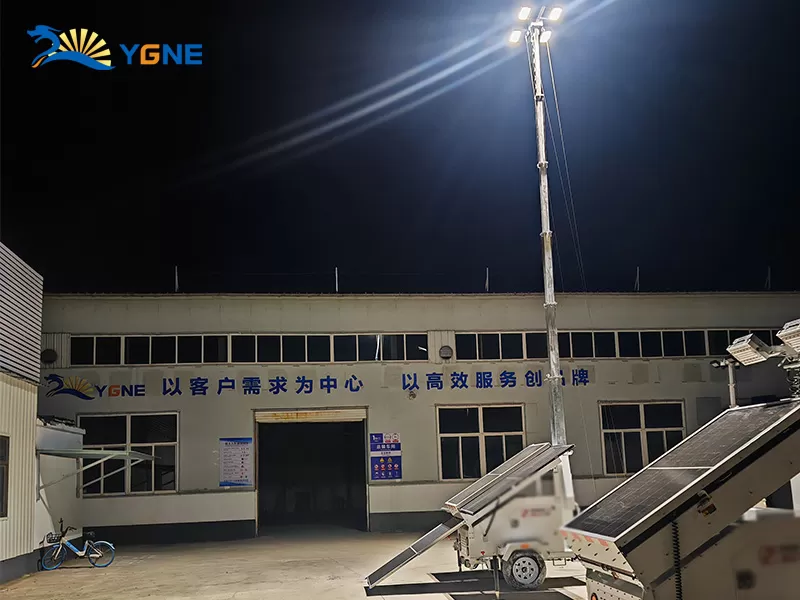 YST-9000LM Mobile Solar Lighting Tower