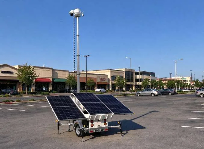 Mobile Solar Surveillance Trailers: The Ultimate Security Solution for Outdoor Parking Lots