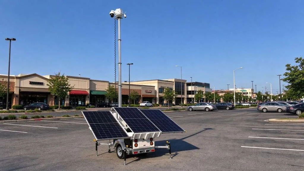 Applications of Mobile Solar Trailers in Outdoor Parking Lots