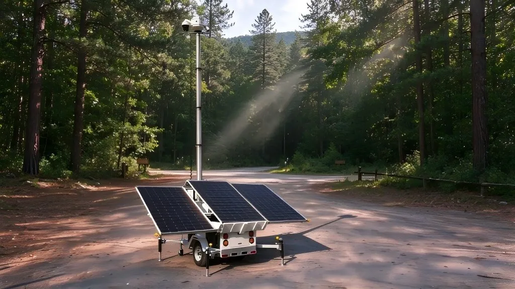 Mobile Solar Trailers in Forestry & Forest Management
