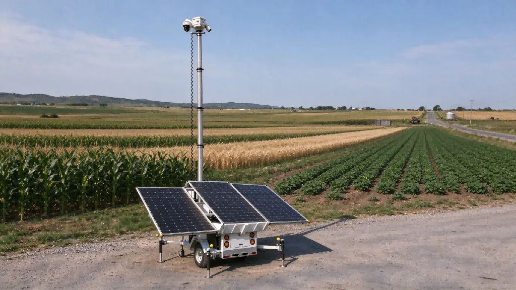 Mobile Solar Trailers in Agriculture & Farming