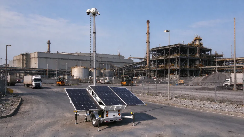 Mobile Solar Trailers for Industrial Applications