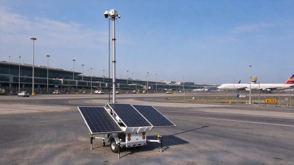 Mobile Solar Trailers for Airport Operations & Airside Management