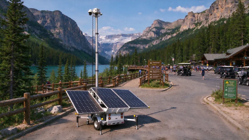 Mobile Solar Trailers for Tourist Attractions & National Parks