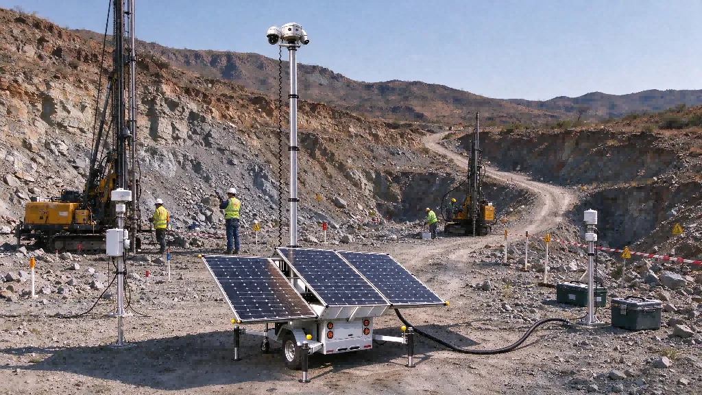 Mobile Solar Trailers for Geological Exploration & Surveying
