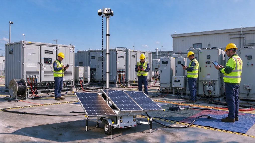 Mobile Solar Trailers for Mobile Energy Storage & Emergency Grid-Tied / Off-Grid Testing