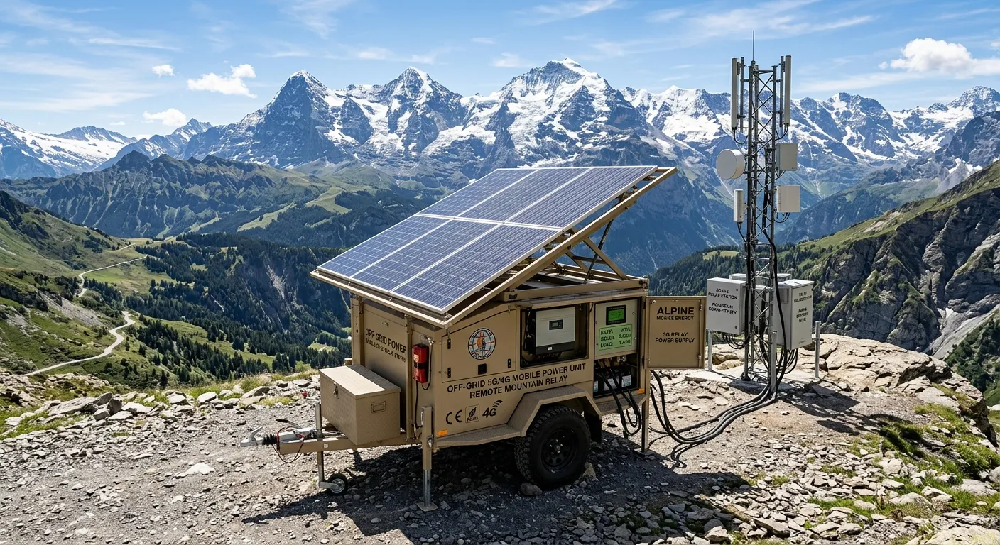High-Altitude Solar Mobile Trailers for Extreme Environments