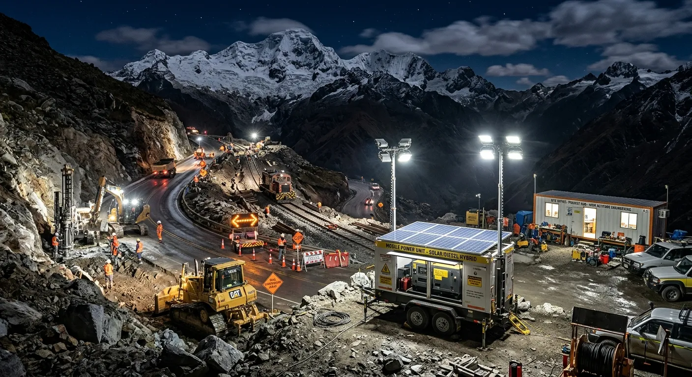 High-Altitude Solar Mobile Trailers for Extreme Environments