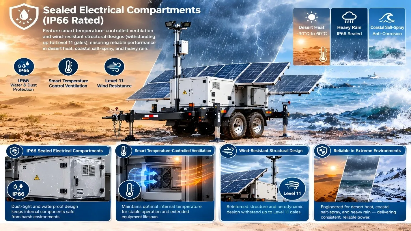 Built for the Bumps: Rugged Mobile Solar Trailers for Rough Terrains & Frequent Relocation
