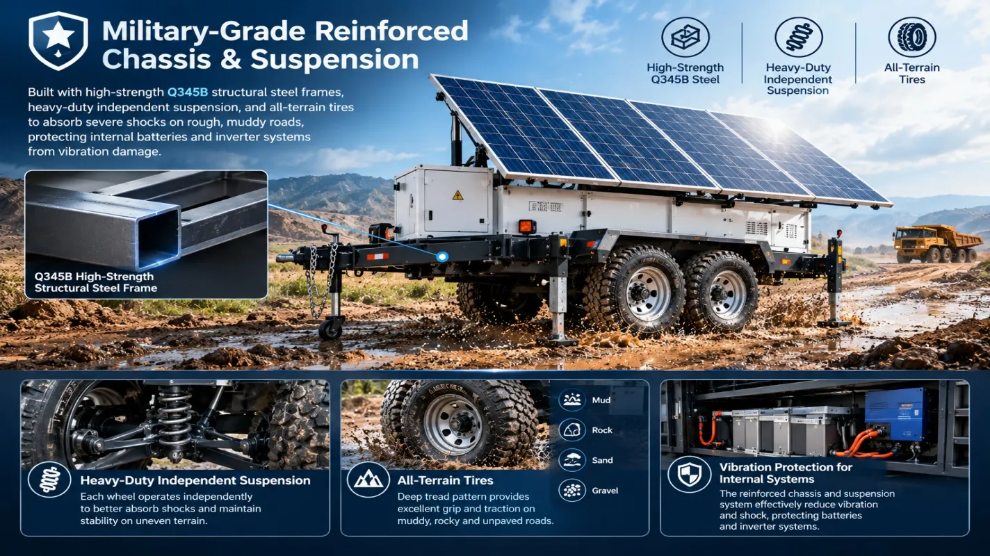 Built for the Bumps: Rugged Mobile Solar Trailers for Rough Terrains & Frequent Relocation