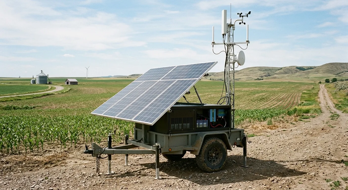 Solar Mobile Trailer Capacity Sizing Guide & Custom Off-Grid Power Systems
