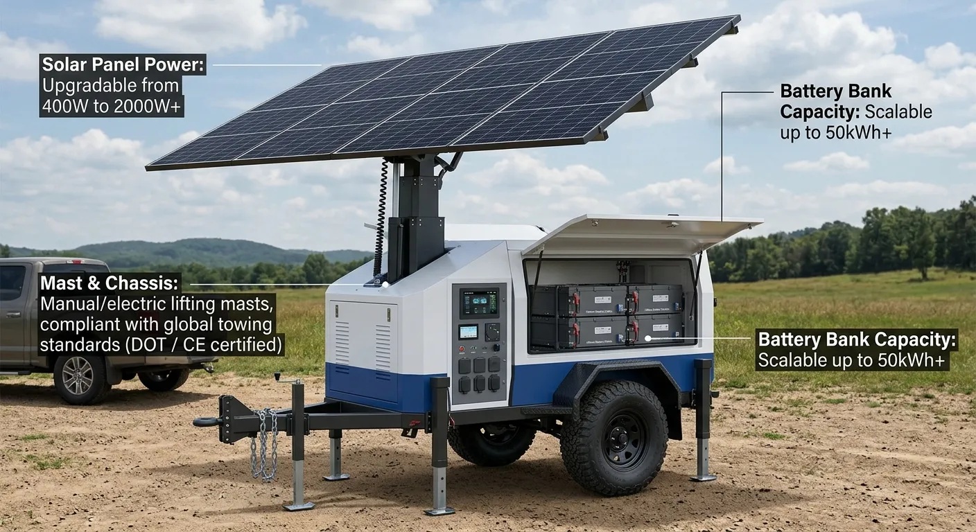 🧰Custom Configure Your Solar Mobile Trailer