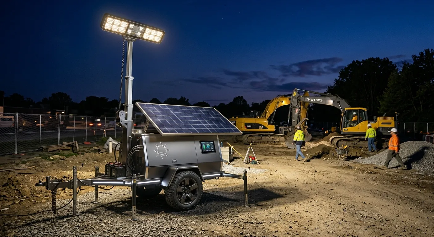 Why Global Contractors Are Switching to Our Solar Light Towers